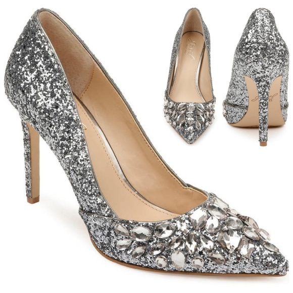 Badgley Mischka Shoes - Jewel by Badgley Mischka Ulyana Glitter Pump